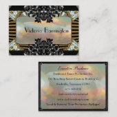 Carte De Visite Professionnel de perle de Belgravia 2,5 (Devant / Derrière)