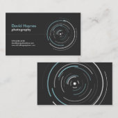 Carte de visite professionnel de photographe (Devant / Derrière)