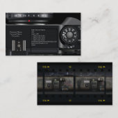 Carte de visite professionnel de photographe (Devant / Derrière)