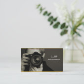 Carte De Visite Professionnel de photographie (Debout devant)