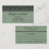 Carte de visite professionnel de rendez-vous de (Devant / Derrière)