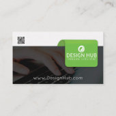 Carte de visite professionnel de réparation inform (Dos)