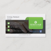 Carte de visite professionnel de réparation inform (Devant)