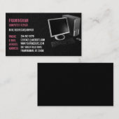 Carte de visite professionnel de réparation inform (Devant / Derrière)