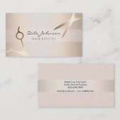 Carte De Visite Professionnel de salle de parties scintillantes (Devant / Derrière)