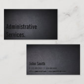 Carte de visite professionnel de services (Devant / Derrière)