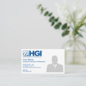 Carte De Visite Professionnel de services financiers de HGI (Debout devant)