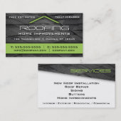 Carte de visite professionnel de toiture (Devant / Derrière)