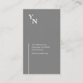 Carte de visite professionnel de verticale de (Devant)