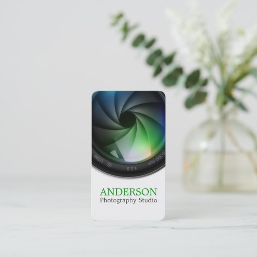 Carte de visite professionnel de verticale de (Debout devant)