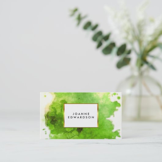 Carte De Visite Professionnel d'éclaboussure d'éclaboussure (Debout devant)