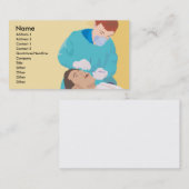 Carte de visite professionnel dentaire (Devant / Derrière)