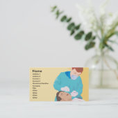 Carte de visite professionnel dentaire (Debout devant)