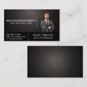 Carte De Visite Professionnel des affaires | Finance (Devant / Derrière)