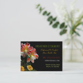 Carte De Visite Professionnel des Amis Floral (Debout devant)