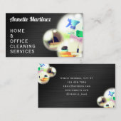 Carte de visite professionnel des bulles de nettoy (Devant / Derrière)