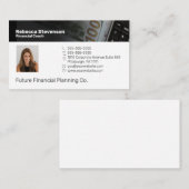 Carte De Visite Professionnel des entraîneurs financiers (Devant / Derrière)