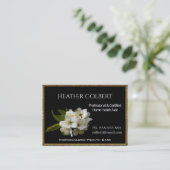 Carte De Visite Professionnel des fleurs de confiance des aidants  (Debout devant)