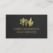 Carte De Visite Professionnel des services CVC (Devant)