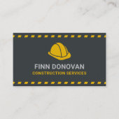 Carte De Visite Professionnel des services de construction (Devant)