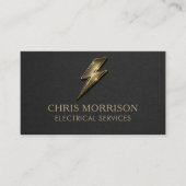 Carte De Visite Professionnel des services électriques (Devant)