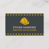 Carte De Visite Professionnel des solutions de construction (Devant)