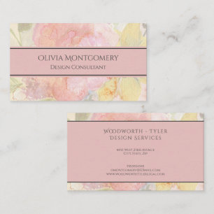 Carte de visite professionnel design moderne