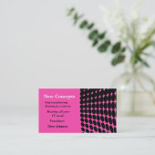 Carte de visite professionnel Dots (Debout devant)
