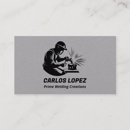 Carte De Visite Professionnel du soudage (Devant)