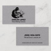 Carte De Visite Professionnel du soudage (Devant / Derrière)