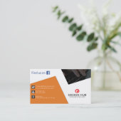 Carte de visite professionnel Ebay revendeur (Debout devant)