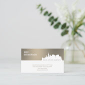 Carte De Visite Professionnel élégant (Debout devant)