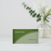 Carte de visite professionnel élégant (Debout devant)