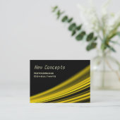 Carte De Visite Professionnel élégant (Debout devant)