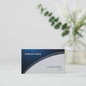 Carte de visite professionnel élégant chic (Debout devant)