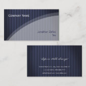 Carte de visite professionnel élégant chic (Devant / Derrière)