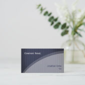 Carte de visite professionnel élégant chic (Debout devant)