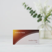 Carte de visite professionnel élégant chic (Debout devant)