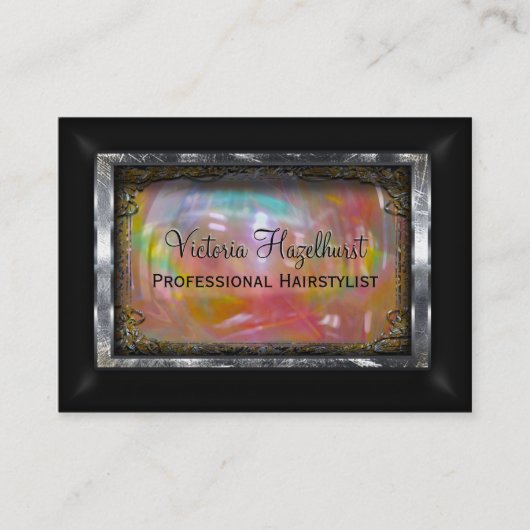 Carte De Visite Professionnel élégant d'Auntielosa (Devant)