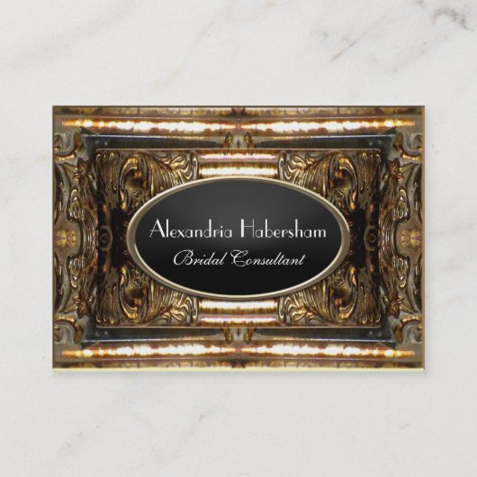 Carte de visite professionnel élégant de (Devant)