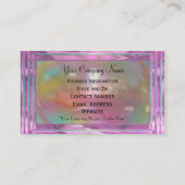 Carte De Visite Professionnel élégant de Bigsbey (Dos)