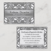 Carte De Visite Professionnel élégant de colombe de Hyceberg (Devant / Derrière)