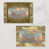 Carte De Visite Professionnel élégant de Delancey Astor 3,5 (Devant / Derrière)