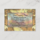 Carte De Visite Professionnel élégant de Delancey Astor 3,5 (Dos)