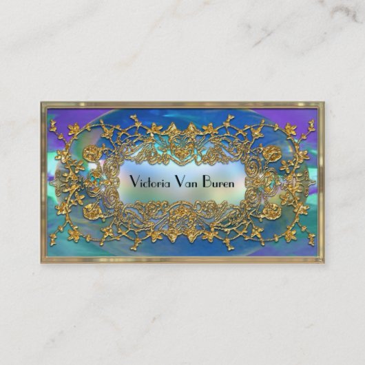 Carte De Visite Professionnel élégant de genévrier d'Adlamchelle (Devant)