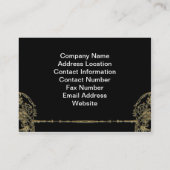 Carte De Visite Professionnel élégant de Jenuplaythe Royale (Dos)