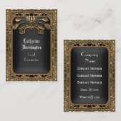 Carte De Visite Professionnel élégant de Kendylle (Devant / Derrière)