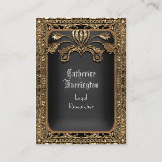 Carte De Visite Professionnel élégant de Kendylle (Devant)