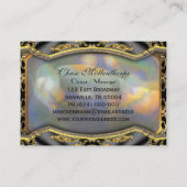 Carte De Visite Professionnel élégant de Marchenmoon (Dos)