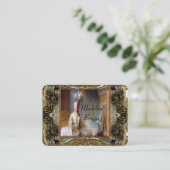Carte De Visite Professionnel élégant de Marie Antoinette (Debout devant)